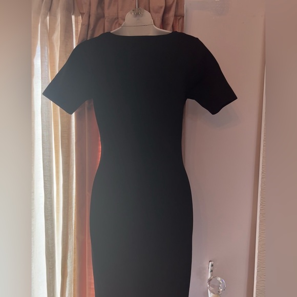 AQUA | V-neck twist bodycon - Picture 8 of 10